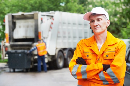 Professionals performing house clearance in Alperton