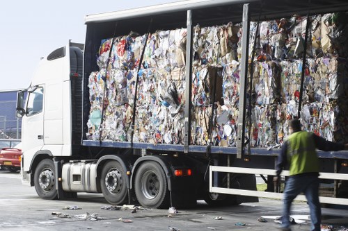 Eco-friendly office clearance process in Alperton